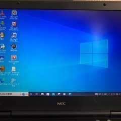【お得】NECノートパソコン PC-VK24TXZCD (Windows10Pro / RAM: 8GB / office 2007)の画像