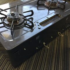 ♪ 【早めの引取希望】パロマ 都市ガス用 ガステーブル 2口ガスコンロ 中古 キッチン 家電 (NF240407) 360-297の画像