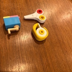 お楽しみ消しゴムセット（３つ）の画像