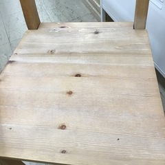 ダイニング5点セット パイン材 ナチュラルの画像