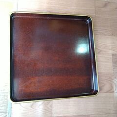 木製本漆会席膳　６枚（１枚800円）の画像