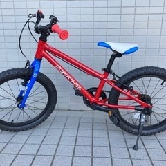 ヨツバサイクル　18インチ　キッズ　マウンテンバイク