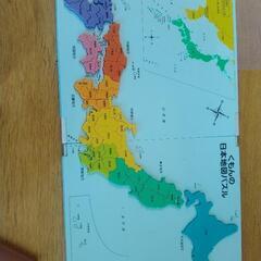 公文　日本地図パズル　の画像