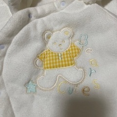 ベビー服　もこもこおくるみの画像
