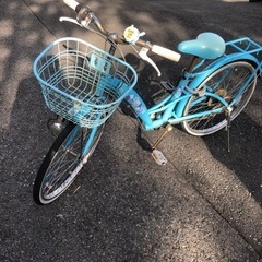 こども用自転車  22インチ　6段変速