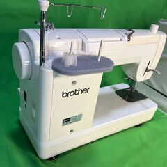職業用ミシン ブラザー使用感少ない美品です、皮、厚物OK、整備済 即使用可能 ヌーベル300の画像