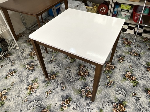 ダイニングテーブル ホワイト ２人用 お買い得品！