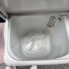 珍しい二層式洗濯機。別途配送可能！工場や農業にもの画像