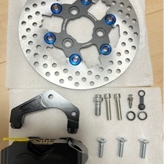 JOG ジョグ 新品 ブレーキ強化フルセット キャリパー ディスク 200mmの画像