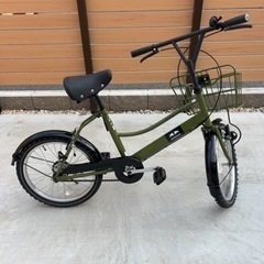 値下げしました‼︎　自転車  18インチ　サイクルベースアサヒの画像