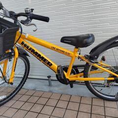 （交渉中）自転車 クロスバイク 22インチ 子供用