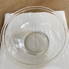 耐熱ガラスボウル25cmの画像