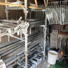 仮設足場   鳶