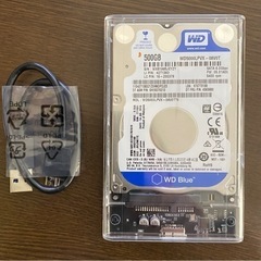 パソコン・ゲーム/テレビ録画用 HDD500GB❗️の画像