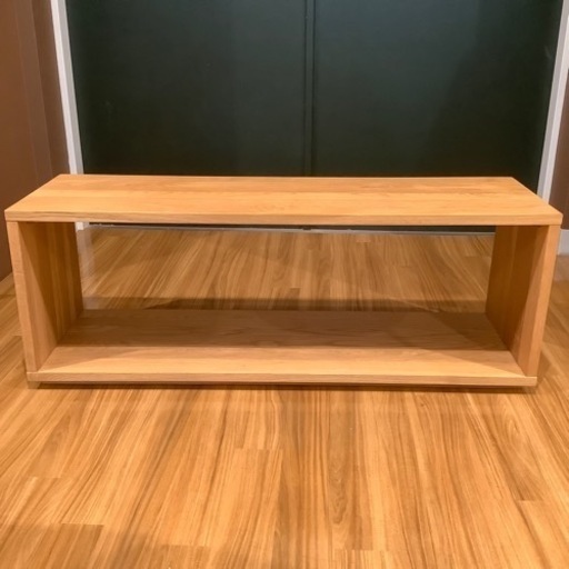 【トレファク神戸南店】無印良品 テーブルベンチ【取りに来られる方限定】