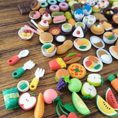 おもしろ消しゴム 食べ物シリーズの画像