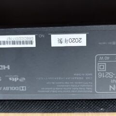 デノン　サウンドバー　DHT-S216の画像