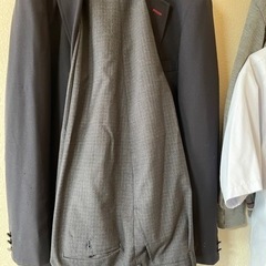制服　学園　ブレザー　スラックス　カッターシャツ　ネクタイ　セータ　の画像