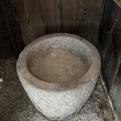 値下げします！35000円>29000円石臼　直径50cm 高さ...