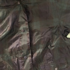 最終値下げ記名なしfamiliar柄レインコート120の画像