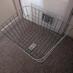 受付終了自転車かご新品