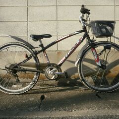 子供用自転車24インチオートライト