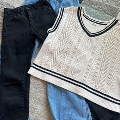 【取引中】4月中旬廃棄　レディース服8点セット　サイズS相当　中学生子供にもの画像