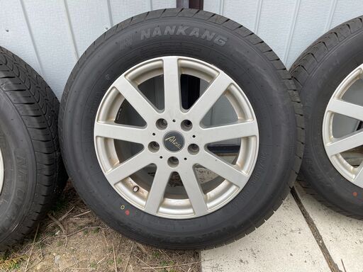 （値下げ!）値引交渉可！！215/65R16　夏タイヤ/ホイール4本セット　NANKANG製