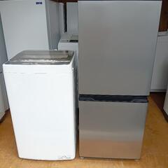 AQUA⭐︎冷蔵庫＆洗濯機 184L ❗️送料設置無料❗️特割引価格☆生活家電2点セット【洗濯機