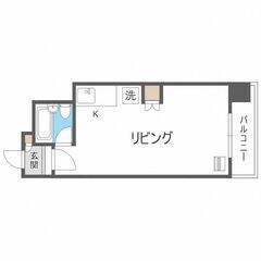 ［ウィークリー&マンスリーマンション情報］暖かみのあるオレンジ系アクセントクロスでコーディネートした採光豊かなお部屋！Wi-Fi無料完備！ - 札幌市