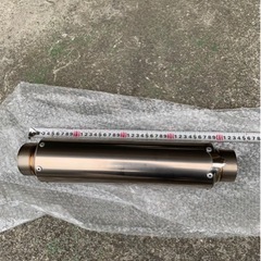 バイクマフラー　バイクチタンサイレンサー　ナイトロサイレンサー初...