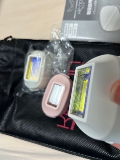 家庭用脱毛器 KE-NON（カートリッジ3つ付）