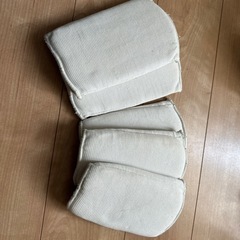 テコンドーのベッドギアと手足用防具の画像