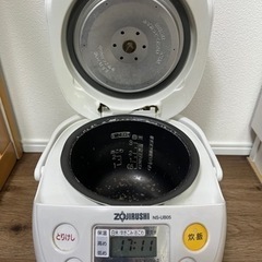 【説明書付き】炊飯器3合炊き 象印の画像