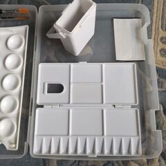 水彩絵の具セット(ユーズド)の画像