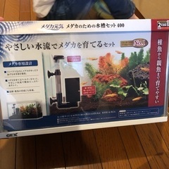 メダカのための水槽セット400の画像