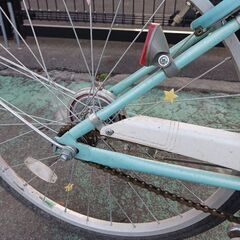 中古)Roselly ヘルメット付き 22インチ自転車（ご予約済） (菱谷良明