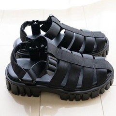 【美品】 ADAM ET ROPÉ アダムエロペ トラックソールグルカサンダルの画像