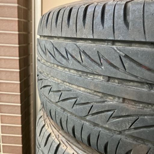 レガシィ標準ホイール１７inchとブリジストンタイヤ