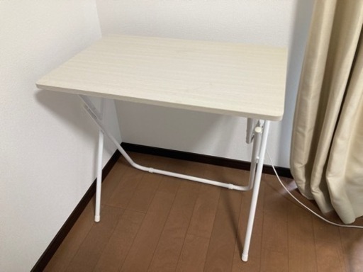 【ニトリ】折りたたみテーブル　家具 オフィス用家具 机