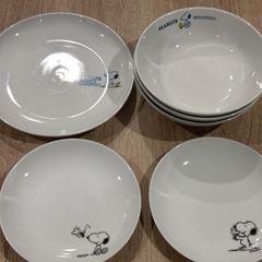 【まとめ売り】スヌーピー キャラクター皿 深皿 どんぶり ノベル...