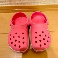 クロックス　サンダル　14cmの画像