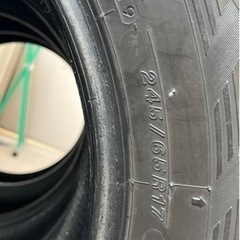 YOKOHAMA スタッドレス(245/65R17) 9〜10分山の画像