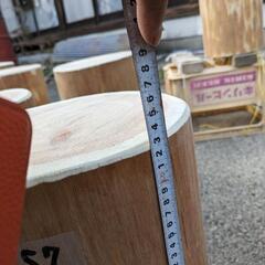 檜丸太43✕26✕24H57の画像