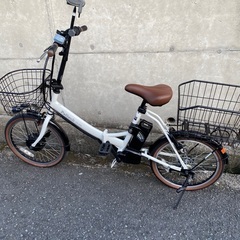 PELTECH 電動アシスト折りたたみ自転車　美品