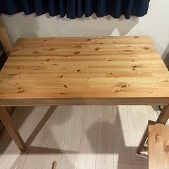 (値下げ)ダイニングテーブル  椅子4脚