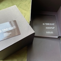 タグホイヤー　極上品　ギャランティーカード有り　カレラ　生産終了品　2016年の画像