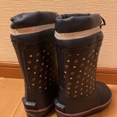 新品未使用！屈曲性ありのレインブーツの画像
