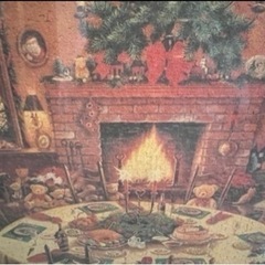 前田修身 OSAMI MAEDA ビバリー Beverly コルク　ジグソーパズル 1000ピース クリスマスディナー　Xmas dinner 絶版の画像