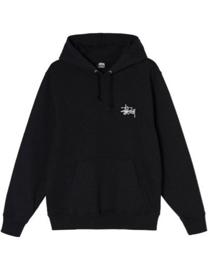 STUSSY 黒パーカー